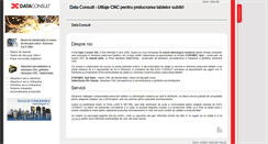 Desktop Screenshot of data-consult.ro